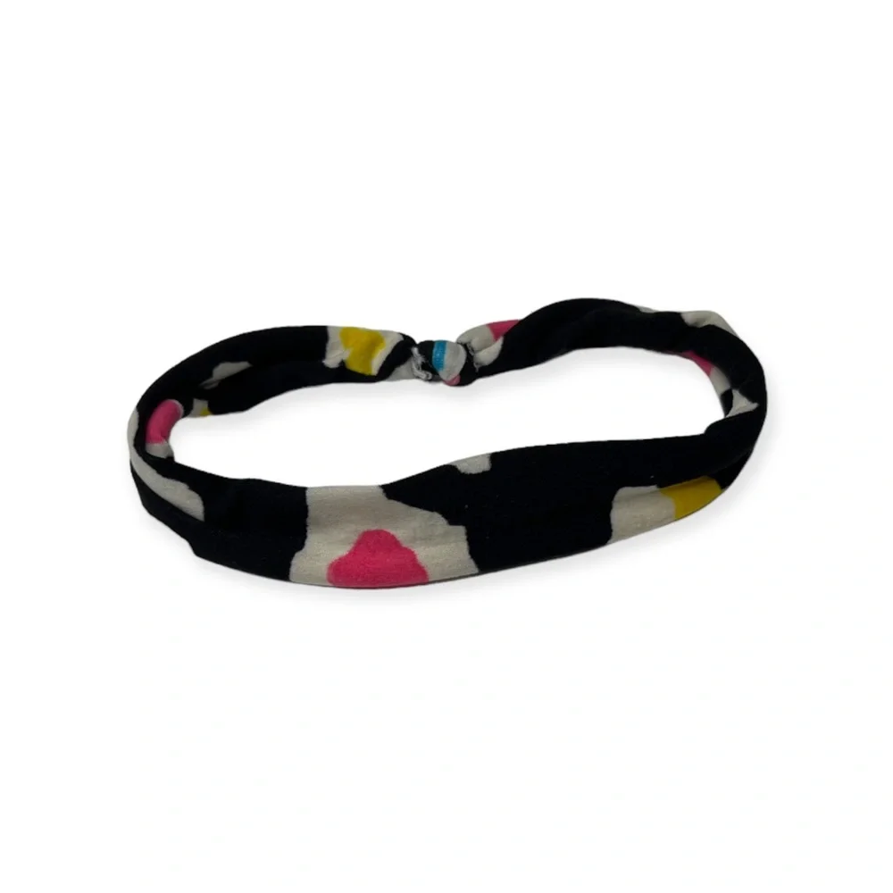 Buskins Cow Print Headband/Bracelet/Ponytail Holder OS